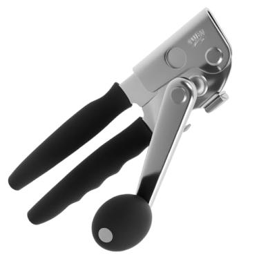 Imagem de Abridor de latas de aço inoxidável 3 em 1, abridor de garrafas de cabo longo com base magnética, removedor de tampa de garrafa para economia de trabalho para cerveja