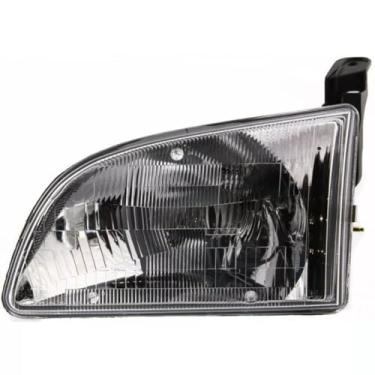 Imagem de Lâmpada esquerda direita LED luz diurna frontal LED conjunto de farol lâmpada de canto ampla compatível com Sienna 1998-2000 81110-08010 (direita)