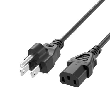 Imagem de Cabo de alimentação CA de 3 pinos adequado para amplificador musical Peavey Vox substituição de amplificador de guitarra