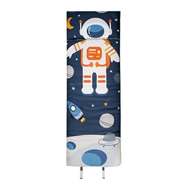 Imagem de Saco de Dormir Infantil Mini Cama Médio Com Zíper Astronauta
