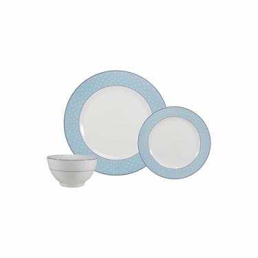 Imagem de Serviço de 18 Peças com Bowl em Porcelana, Decoração Maitê, Porcelana Schmidt