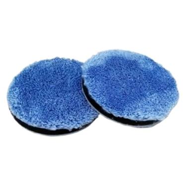 Imagem de BYYINGSUS Almofada de polimento de microfibra de 3/4/5/6/7 polegadas para polimento de carroçarias, rodas de polimento de microfibra para polidor de carro