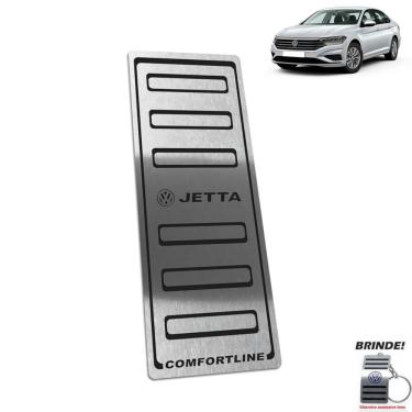 Imagem de Descanso de Pé Volkswagen Jetta Comfortline Aço Inox Preto