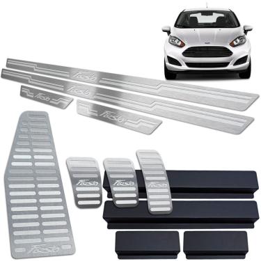 Imagem de Soleira Pedaleira Descanso New Fiesta 2014 2019 Manual