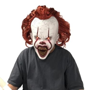 Imagem de Máscara De Látex It A Coisa Pennywise Palhaço Com Led