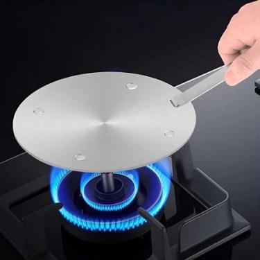 Imagem de Adaptador Conversor 24cm Fogão De Indução Qualquer Tipo De Panela e Fo
