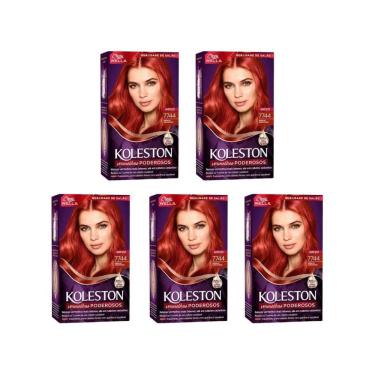 Imagem de Coloraçao Koleston 7744 Vermelho Intenso-Kit C/5Un