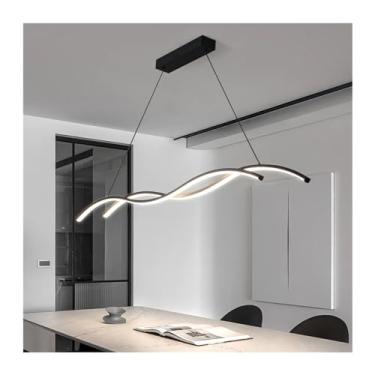 Imagem de Luminárias pendentes LED minimalistas modernas para sala de estar, estudo, sala de jantar, quarto, decoração de casa, lâmpadas, iluminação interna para quarto