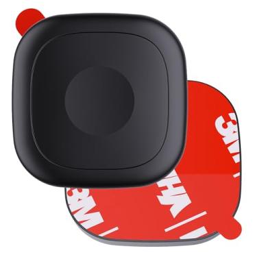 Imagem de Pacote com 2 capas para rastreador Tile Life360 Mate 2024/2022 com suporte adesivo 3M, à prova d'água para rastreador de azulejos de silicone no carro/bicicleta/bagagem, suporte protetor completo