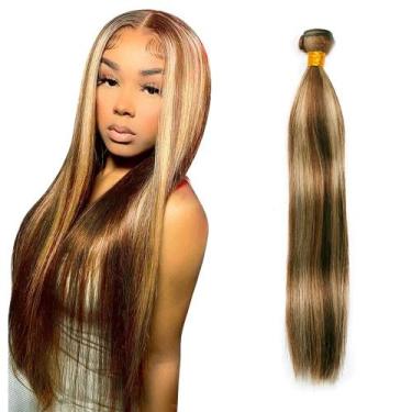 Imagem de Pacotes de cabelo Vinmdonm P4/613 Brazilian Virgin 20 polegadas em lin