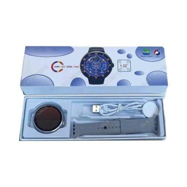 Imagem de Relógio Inteligente Masculino Com Tela Touch AMOLED De 1,52 Polegadas,