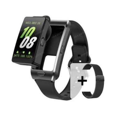 Imagem de Relógio Inteligente Unissex Com GPS E Bluetooth 2 Em 1 Com Fones De Ou
