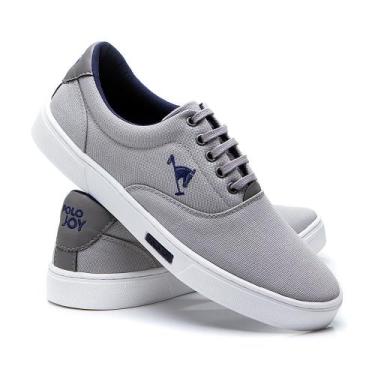 Imagem de Sapatênis Masculino Polo Joy Casual Em Lona Conforto Dia a Dia, 41, Ci