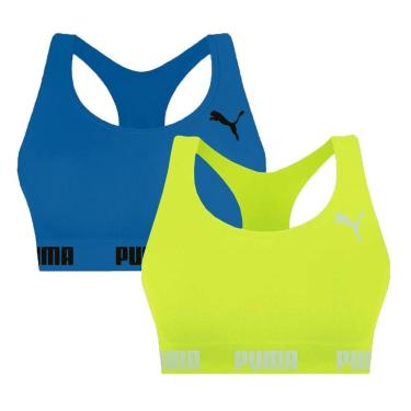 Imagem de Kit 2 Tops Puma Nadador Sem Costura Feminino