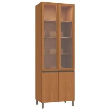 Imagem de Cristaleira 4 Portas Com Vidro Kappesberg Maxxi