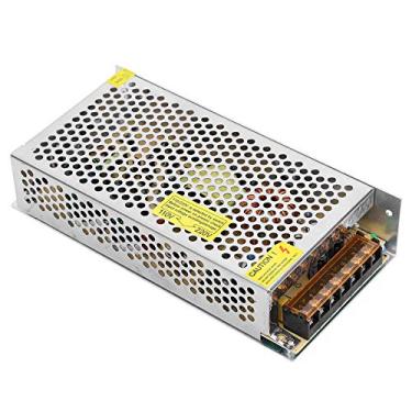 Imagem de AUNMAS Driver de Fonte de Alimentação DC12V Low Ripple Aluminium para CCTV Radio Computer Engineering (S-180-12 (12V/15A/180W) AC110/220V ± 15%)