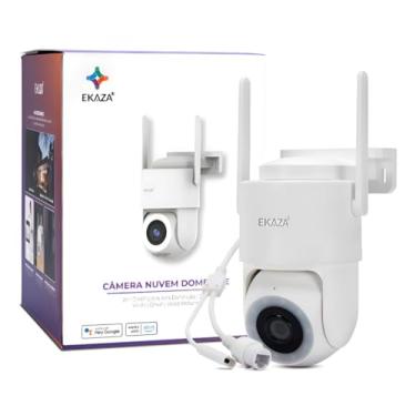 Imagem de Câmera De Segurança Ekaza Nuvem Dome Lite Ekaza Wi-fi 3mp Ultra Hd 2k Com Visão Noturna E Ip65