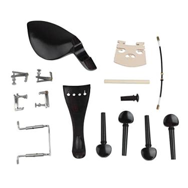 Imagem de RiToEasysports Conjunto de Acessórios para Violino Com 15 Peças para Excelente Qualidade de Som, Reduzindo o Desgaste e Prolongando a Vida útil do Violino