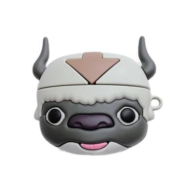 Imagem de AOLABOKY Linda capa para Airpods Pro 3 (2025), desenho animado popular design de anime capa de fone de ouvido de silicone com gancho para meninos e meninas