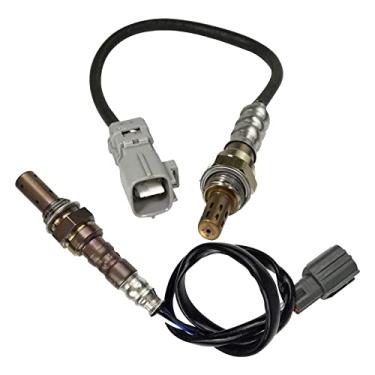 Imagem de 1 par de sensores de oxigênio de taxa de combustível de ar Upstream + Downstream para 2003 2002 Toyota Camry 2,4L sensor O2 234-9010 234-4149