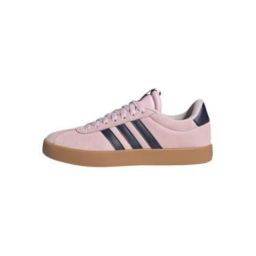 Imagem de adidas Tênis feminino VL Court 3.0, Rosa transparente/tinta/goma, 35