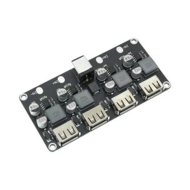 Imagem de Conversor Buck DC-DC USB QC3.0 QC2.0 6-32V Para 5V 9V 12V 24V Módulo D