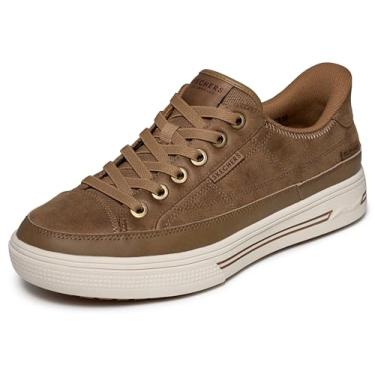 Imagem de Skechers Tênis masculino Arcade-Join Ya There Hands Free Slip-ins, Uísque, 40