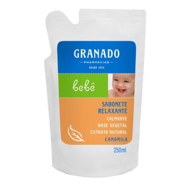 Imagem de Refil Sabonete Líquido Granado Bebê Camomila 250ml-Unissex