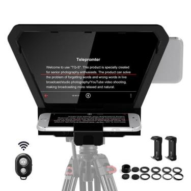 Imagem de Teleprompter GVM portátil para iPad, tablet, smartphone e DSLR - GVM G