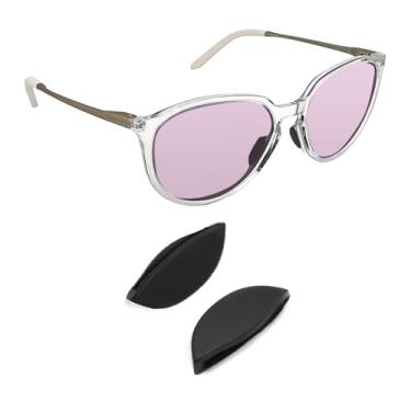 Imagem de Biyxpiv Protetores de nariz de substituição para óculos de sol Oakley Sielo OO9288 Sielo SQ OO9480, fácil instalação, 1 almofada de nariz High Bridge Fit (pequena)