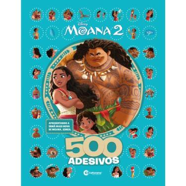 Imagem de Livro - 500 adesivos Moana 2