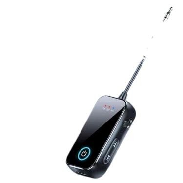 Imagem de Adaptador Bluetooth 5.4, 2 em 1 Transmissor e Receptor de Áudio HiFi sem Fio, Compatível com Carro, Casa, Avião,