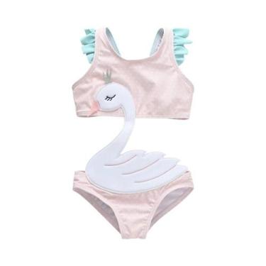 Imagem de Maiô Infantil de Uma Peça com Estampa de Melancia - Verão, 5 toneladas