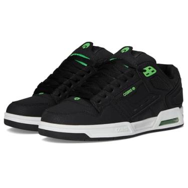 Imagem de Osiris Tênis de skate masculino Peril, Preto/Preto/Verde, 37