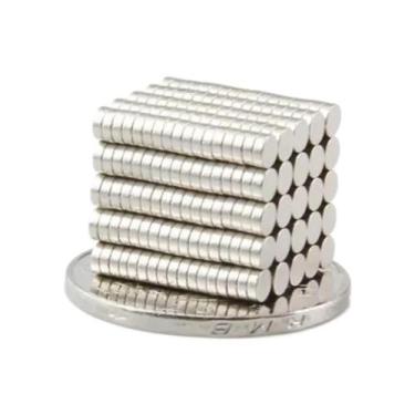 Imagem de Kit Com 100 Peças Ímã De Neodímio 3X1Mm Forte N35 Redondo - Lorben