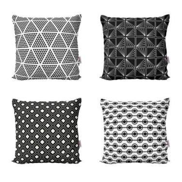 Imagem de Almofadas Decorativas Geométricas Para Sala 40X40 - Novadecora