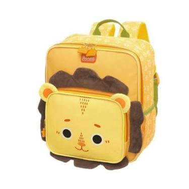 Imagem de Mochila de Costas Kouii Pacific Filhotiis Leão Amarelo-Masculino
