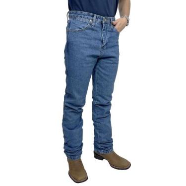 Imagem de Calca Wrangler Masculina Cowboy Cut Stone WZ.GK, Azul, 42