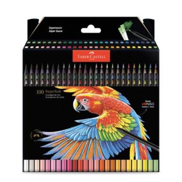 Imagem de Kit Lápis De Cor Faber-Castell EcoLápis 100 Tons Supersoft - FABER CAS