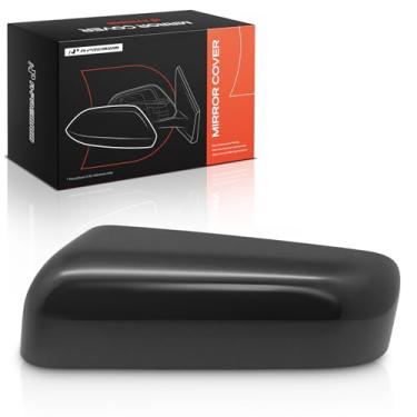 Imagem de A-Premium Tampa do espelho retrovisor do lado do motorista - compatível com Ford F-150 F150 2009-2014 - Preto liso