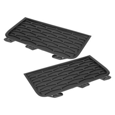 Imagem de RiToEasysports Substituição do ABS da Tampa da Moldura Lâmpada de Nevoeiro do Pára-choque Dianteiro para Evoque L538 2011-2015, Defletor Superior Estrutura Luz de Nevoeiro de Fácil Instalação Com