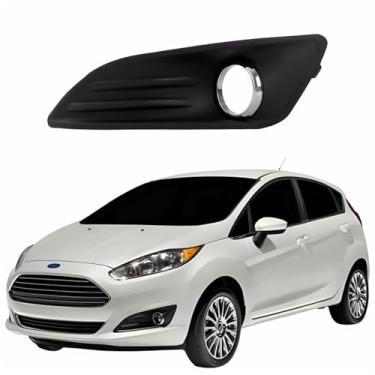 Imagem de Grade Moldura Milha New Fiesta 14/17 Com Furo Cromado Le