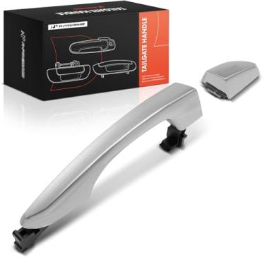 Imagem de A-Premium Maçaneta de porta adequada para Hyundai Tucson 2016-2021, cromada, frontal direita, com sistema de entrada de chave inteligente, com tampa