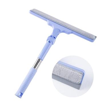 Imagem de Rodo de chuveiro para portas de vidro, limpeza de parede de azulejos, carro, rodo de para-brisa com lâmina de 30 cm e alça longa de 38 cm ferramenta de limpeza de banheiro para espelho de janela