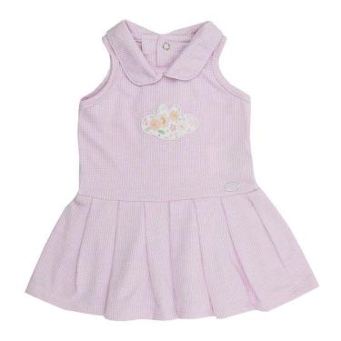 Imagem de Vestido Baby Lilica Ripilica Grow Up Polo Romântica Rosa-Feminino