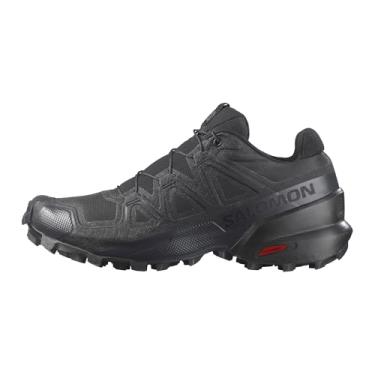 Imagem de Salomon Calçado de Caminhada Speedcross para Mulher, Preto/Preto/Fantasma, 9