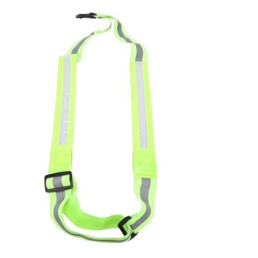 Imagem de Asixxsix Colete Refletivo de LED para Corrida, Faixa Refletiva de Alta Visibilidade, Ajustável, Equipamento de Segurança, Cinto de Corrida com Luzes de LED Recarregáveis