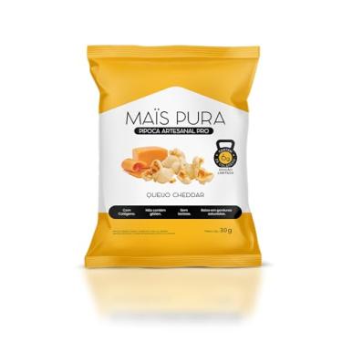 Imagem de Pipoca Artesanal Maïs Pura Queijo Cheddar PRO 30g