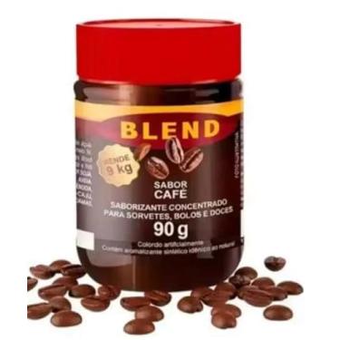 Imagem de Pasta Saborizante Concentrada 90g Blend cafe - Rende até 9kg de Massa
