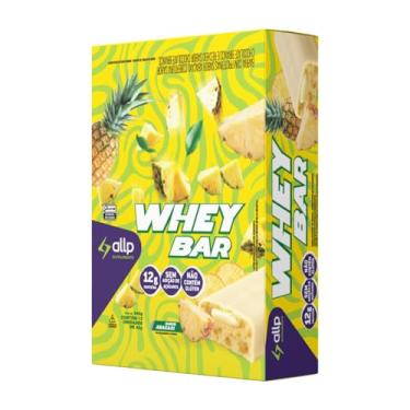 Imagem de Snack Proteico Acabaxi Allp Supplements (Whey Bar) | 12 Barras - Lanche Fitness de Alto Teor de Proteína para o Dia a Dia